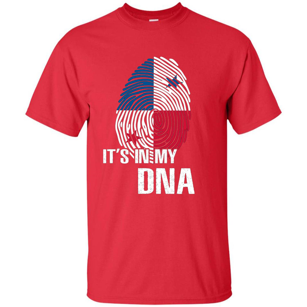 Panama In My DNA T-Shirt Panamanian Pride T-shirt Red
