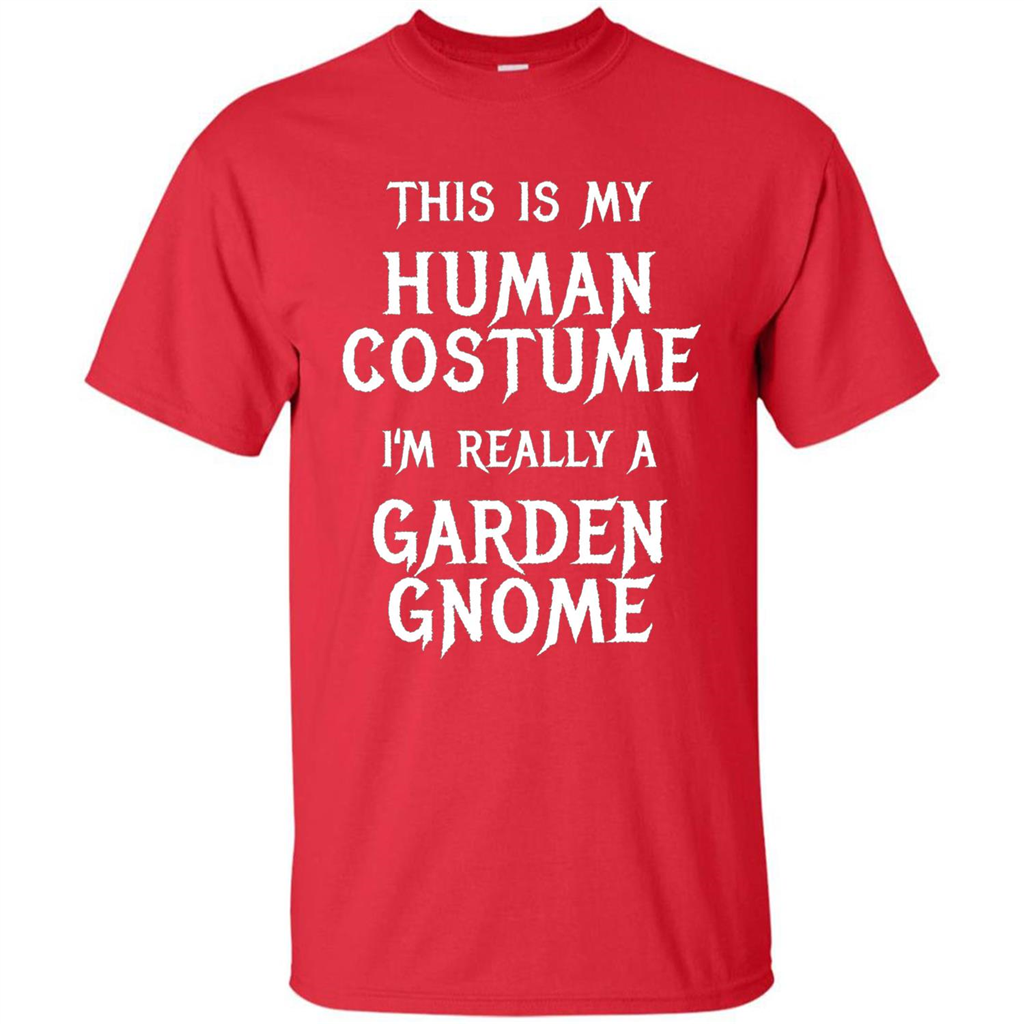 Garden Gnome Halloween Costume T-shirt Red