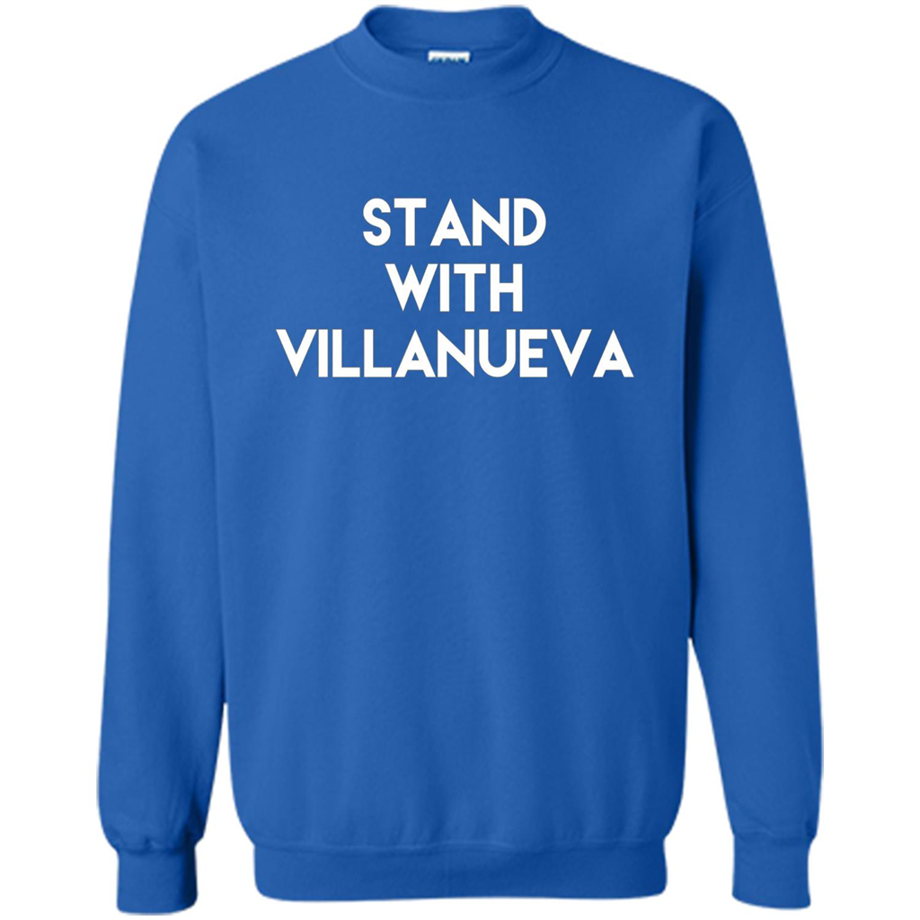 Football T-shirt Stand With Villanueva Royal