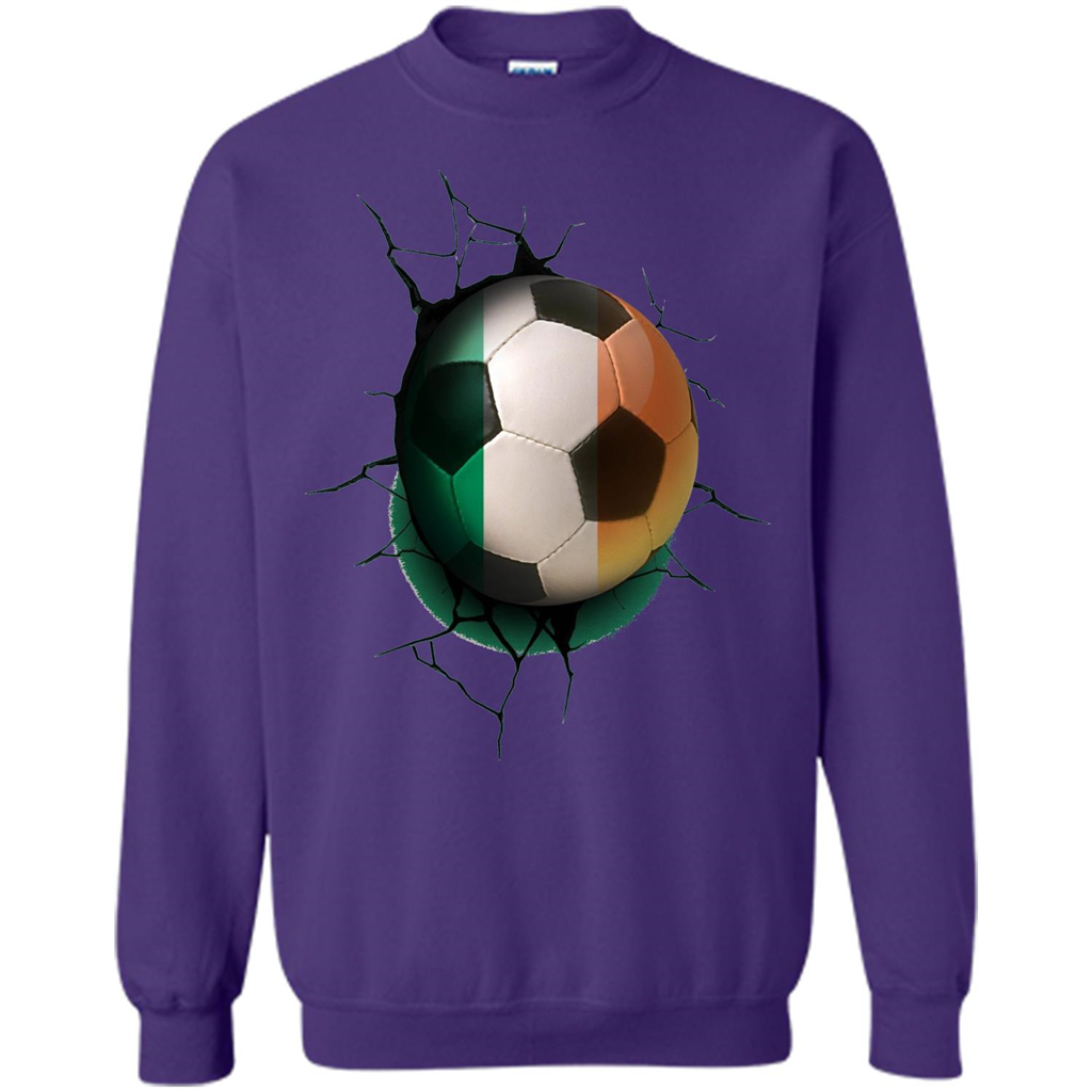 Ireland Football Soccer T-shirt Orange