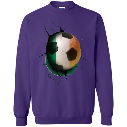 Ireland Football Soccer T-shirt Orange