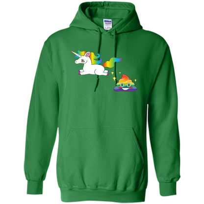 Unicorn Rainbow Poop Funny Cute Emojis T-shirt