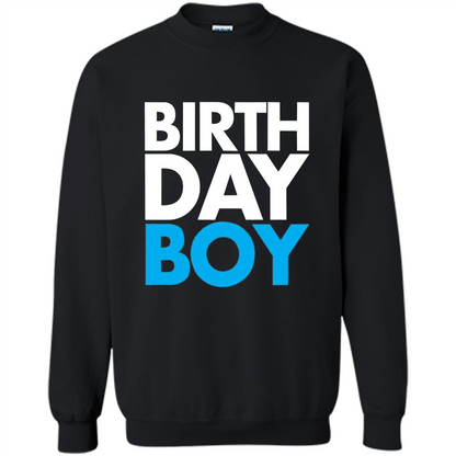 Birth Day Boy T-shirt Black