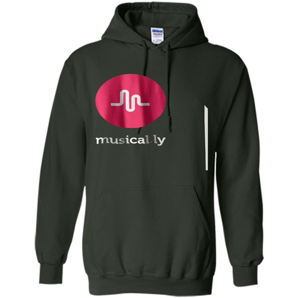 Musical.ly T-Shirt Forest Green
