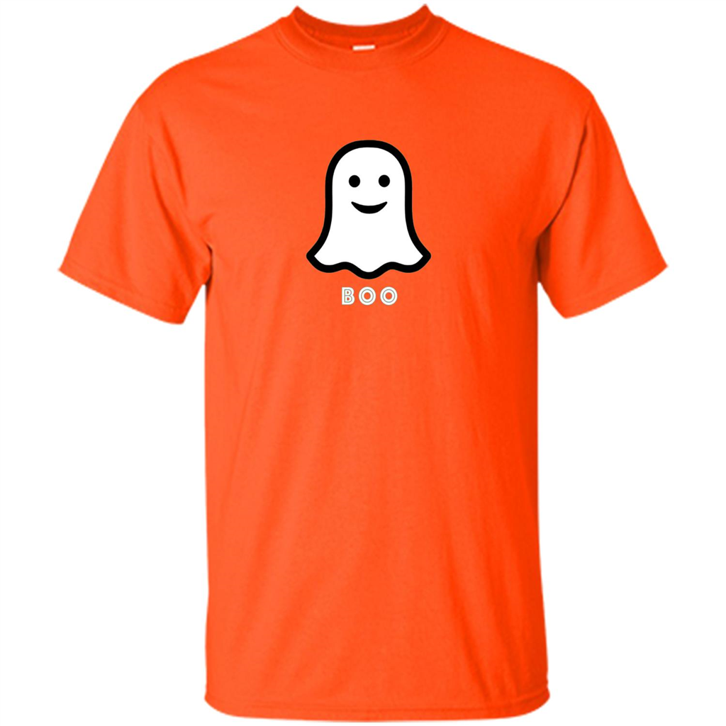 Boo Ghost T-shirt Orange