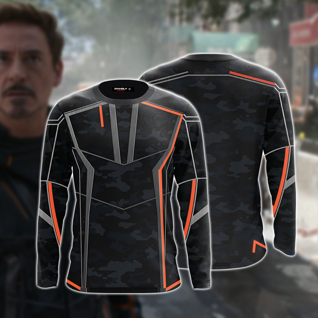 Iron Man (Tony Stark) Cosplay 3D Long Sleeve Shirt B
