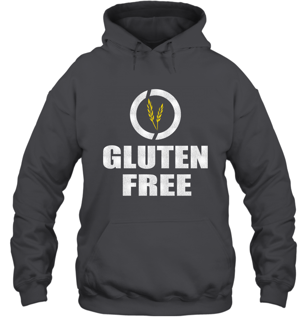 Gluten Free Shirt Hoodie Hoodie Dark Heather