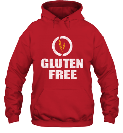 Gluten Free Shirt Hoodie Hoodie Red