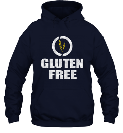 Gluten Free Shirt Hoodie Hoodie Navy