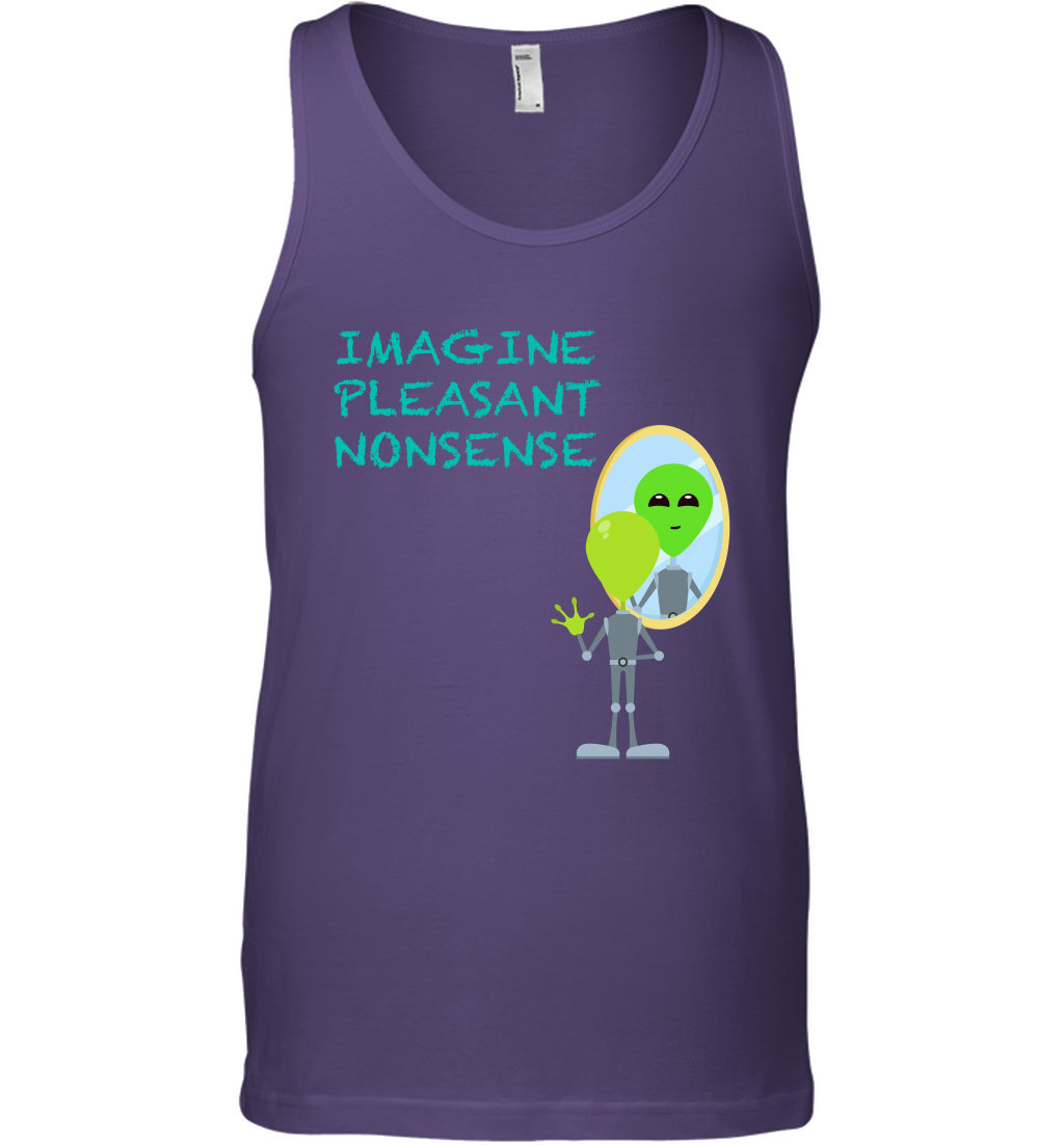 Imagine Plaeasant Nonsense Shirt Tank Top Tank Top Purple