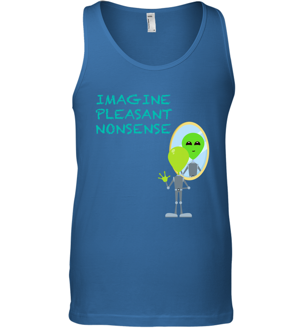 Imagine Plaeasant Nonsense Shirt Tank Top Tank Top Royal
