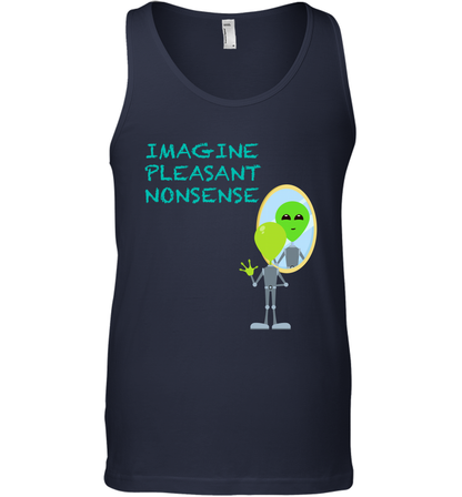 Imagine Plaeasant Nonsense Shirt Tank Top Tank Top Navy