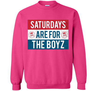 Saturdays Are For The Boyz T Shirt cool shirt Heliconia