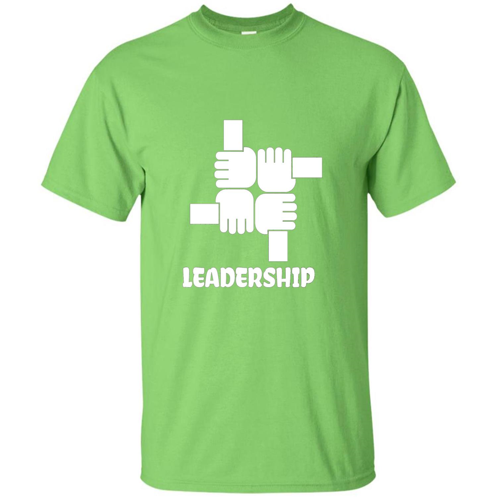 Leadership T-shirt Leadership And Management T-shirt Lime