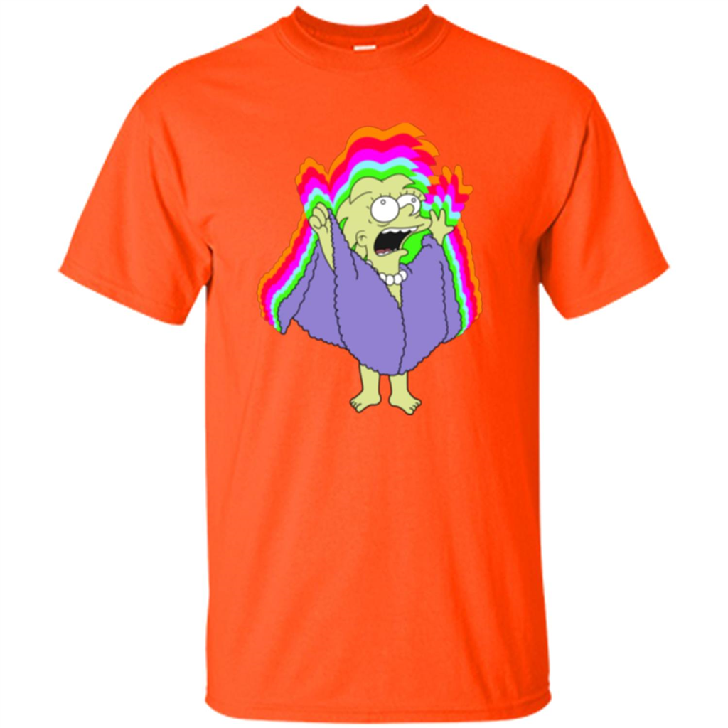 Lizard Queen T-shirt Orange