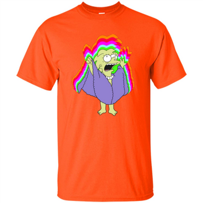 Lizard Queen T-shirt Orange
