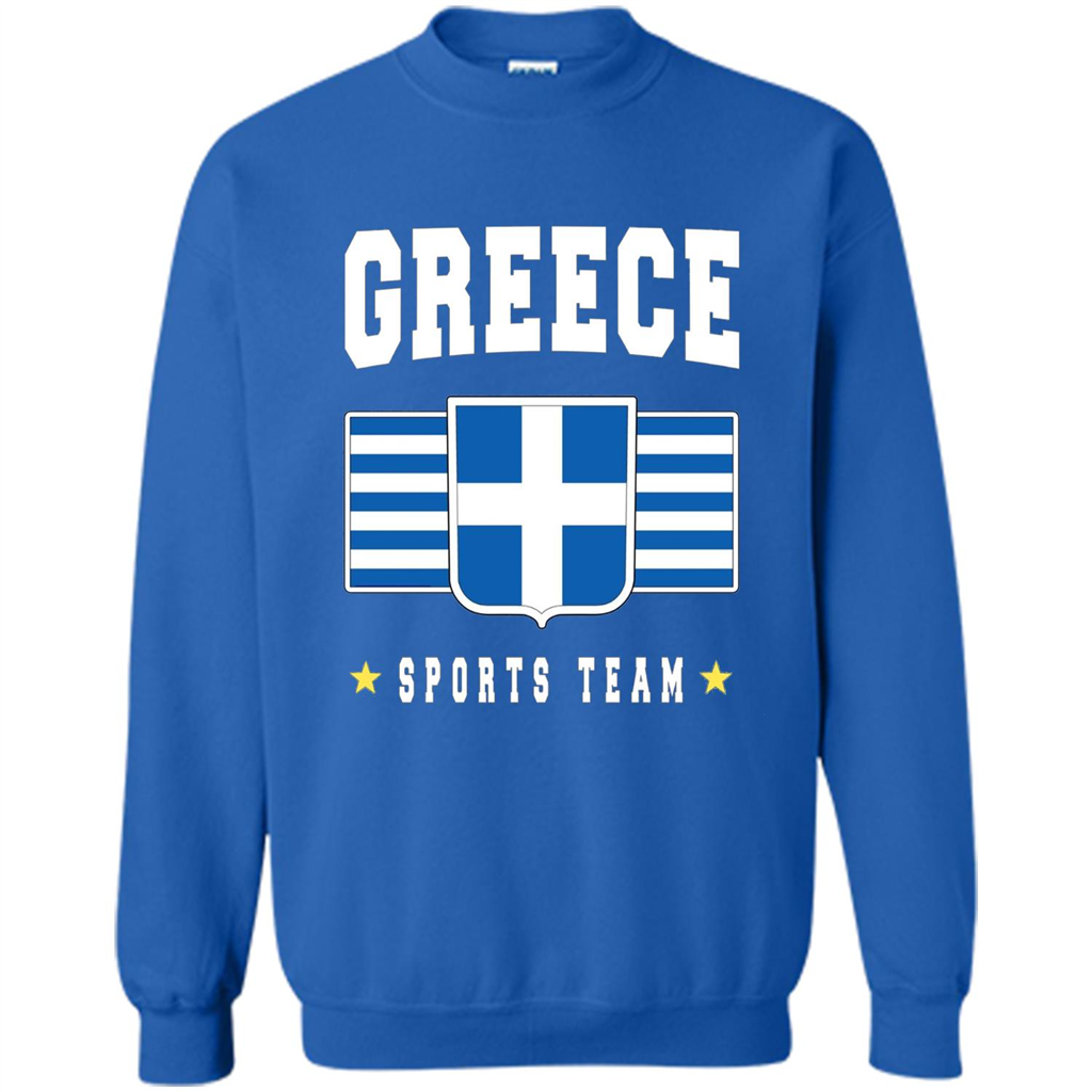 GREECE T-shirt Greek Flag T-shirt Sports Team Royal