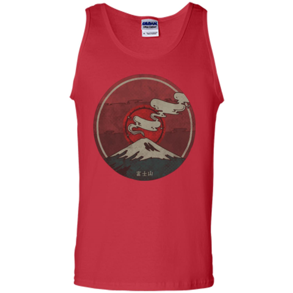 Mount Fuji T-shirt Red