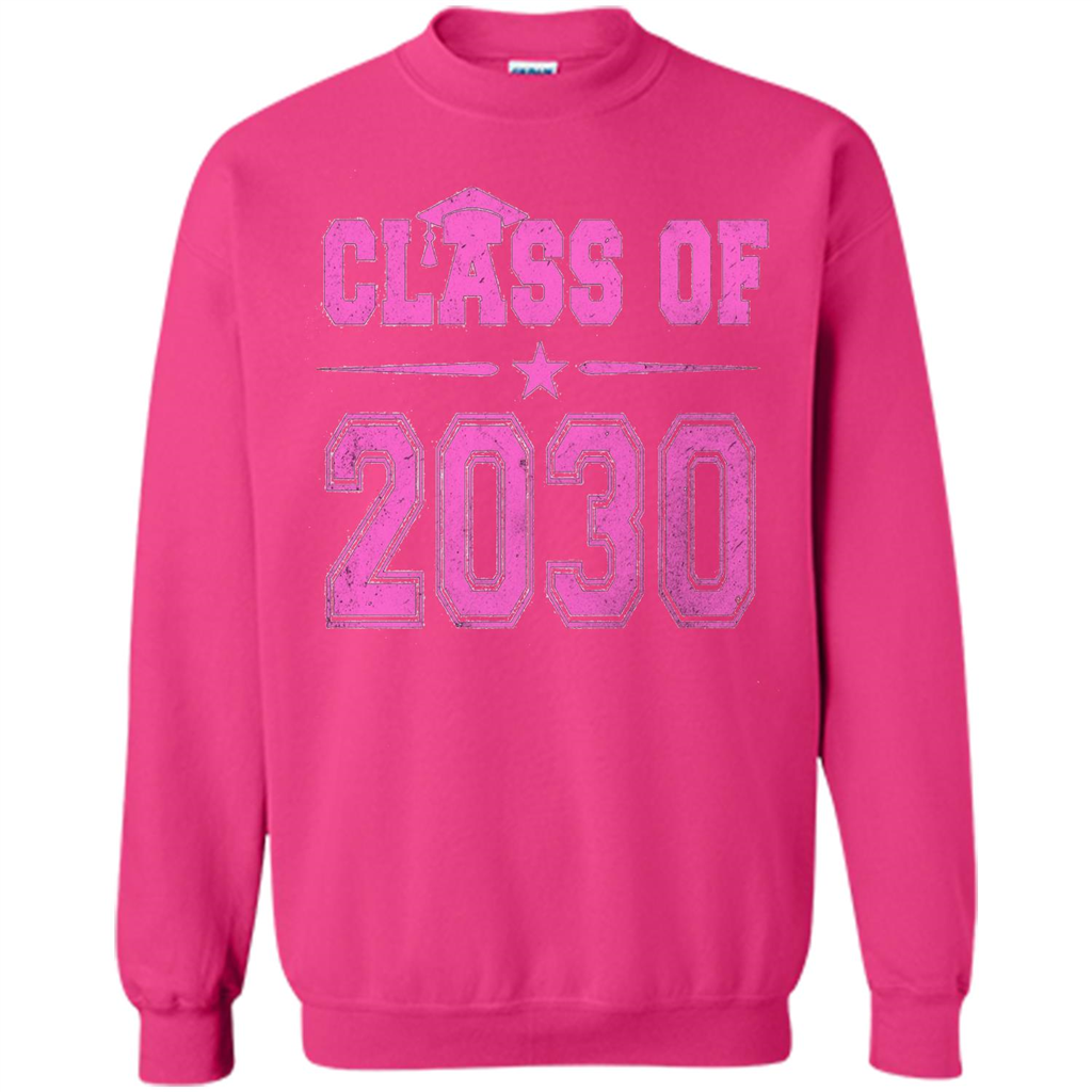 Class of 2030 Pink Girls T-shirt Heliconia