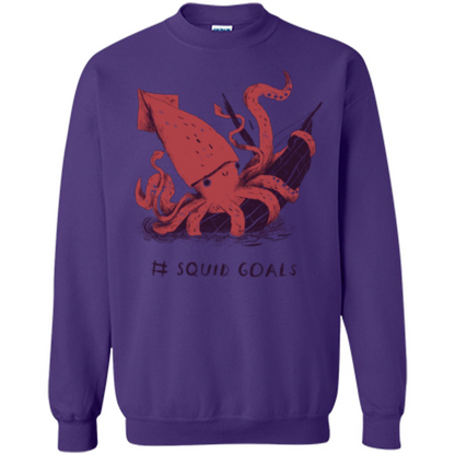Squid Goals T-shirt Squad Goals T-shirt Purple