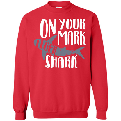 Tiger Shark T-shirt On Your Mark Tiger Shark T-shirt Red