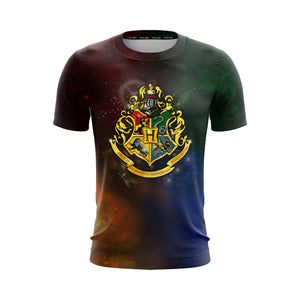 Hogwarts - Brave Loyal Wise Cunning Unisex 3D T-shirt