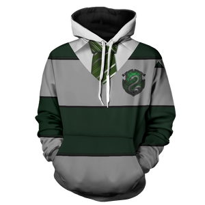 Striped Slytherin Harry Potter New 3D Hoodie