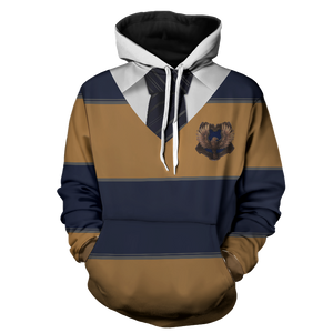 Striped Ravenclaw Harry Potter New 3D Hoodie