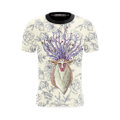Princess Mononoke Forest Spirit Unisex 3D T-shirt