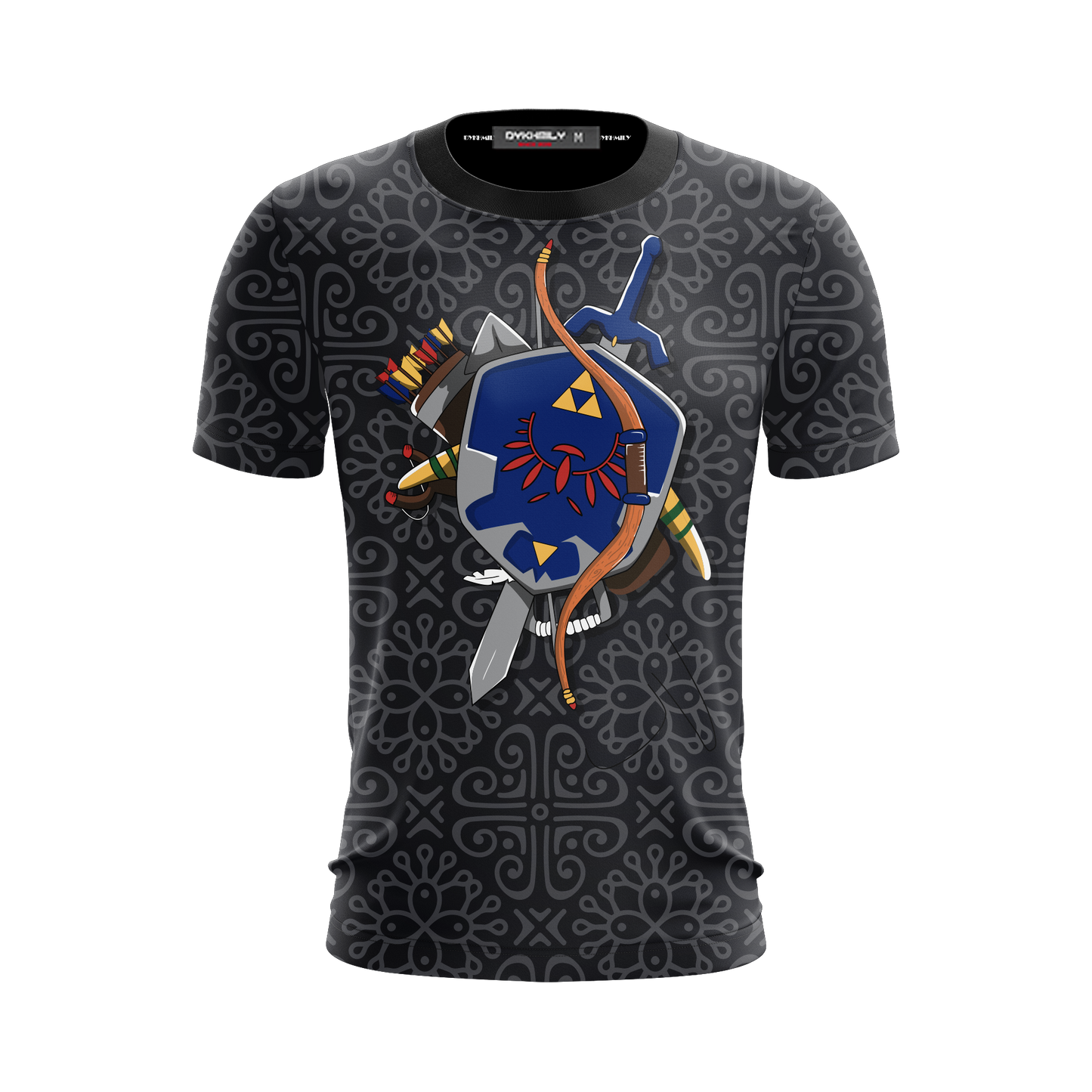 The Legend Of Zelda Hylian Shield (Ocarina Of Time) Unisex 3D T-shirt