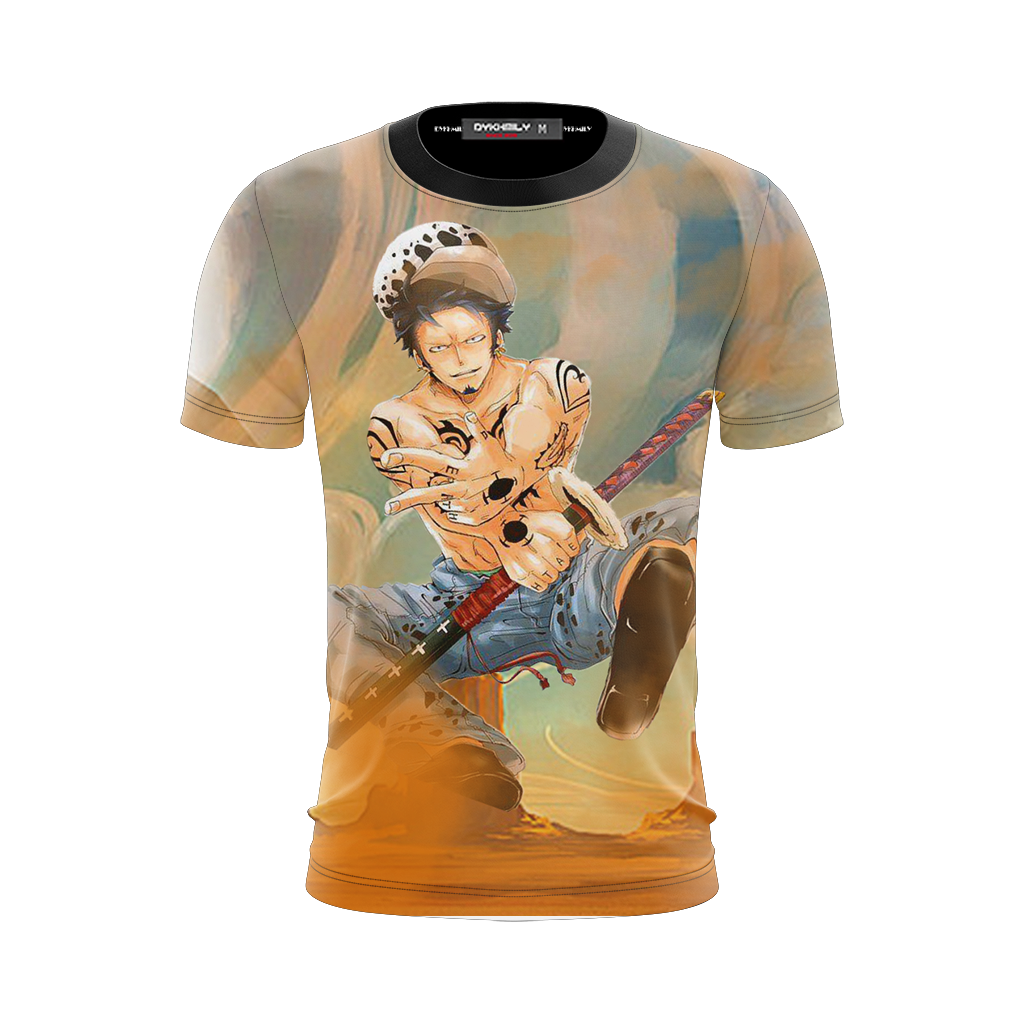 One Piece Trafalgar D. Water Law 3D T-shirt