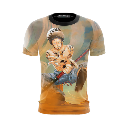 One Piece Trafalgar D. Water Law 3D T-shirt