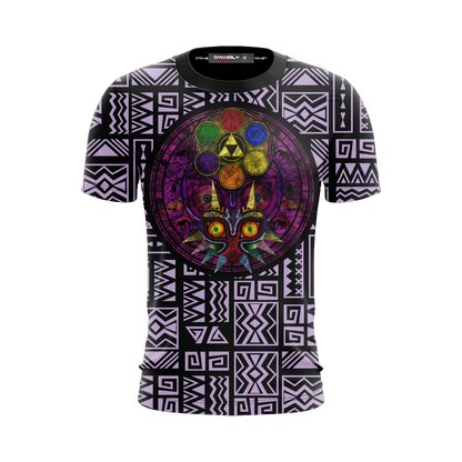 The legend of Zelda: Majora Cosplay Unisex 3D T-shirt