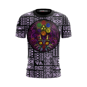 The legend of Zelda: Majora Cosplay Unisex 3D T-shirt