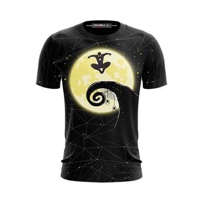 The Spiderman's Nightmare Before Christmas Unisex 3D T-shirt