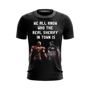 We All Know Who The Real Sheriff In Town Is Movie Unisex 3D T-shirt