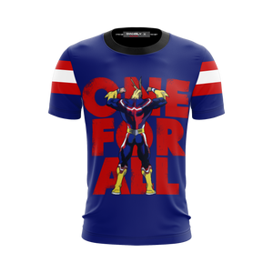 All Might One For All Unisex 3D T-shirt