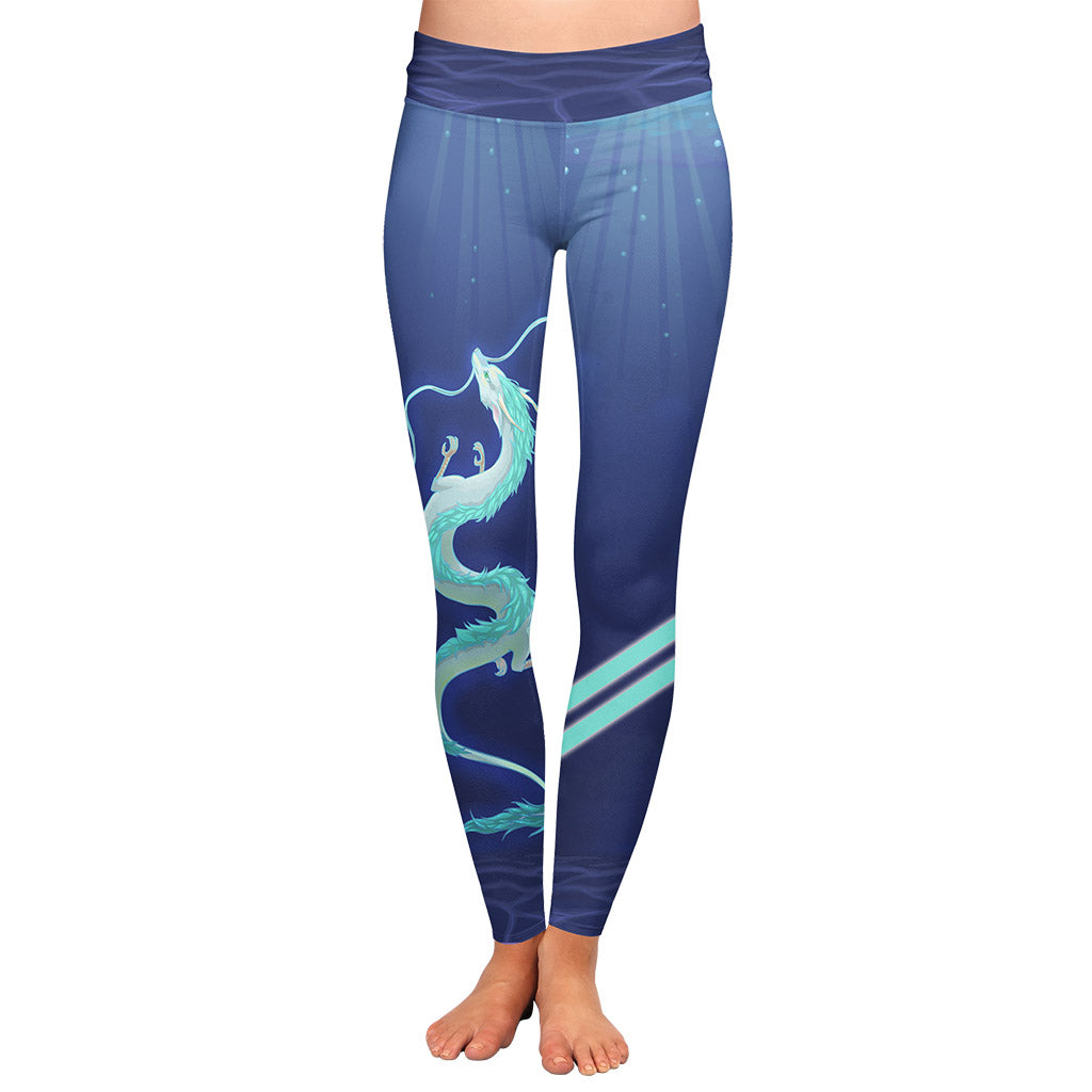 Ghibli Spirited Away Version 2 3D Leggings