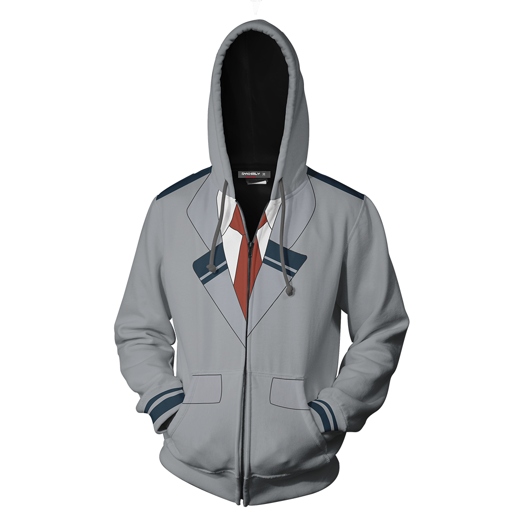 Boku No Hero Academia Uniform Cosplay Zip Up Hoodie Jacket