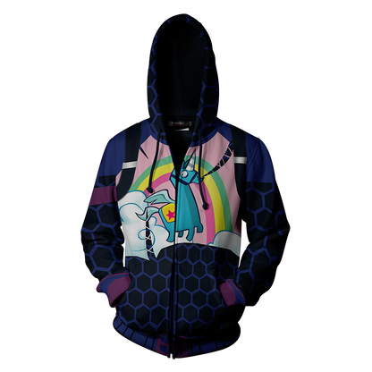 Fortnite Brite Bomber Skin Cosplay Zip Up Hoodie Jacket