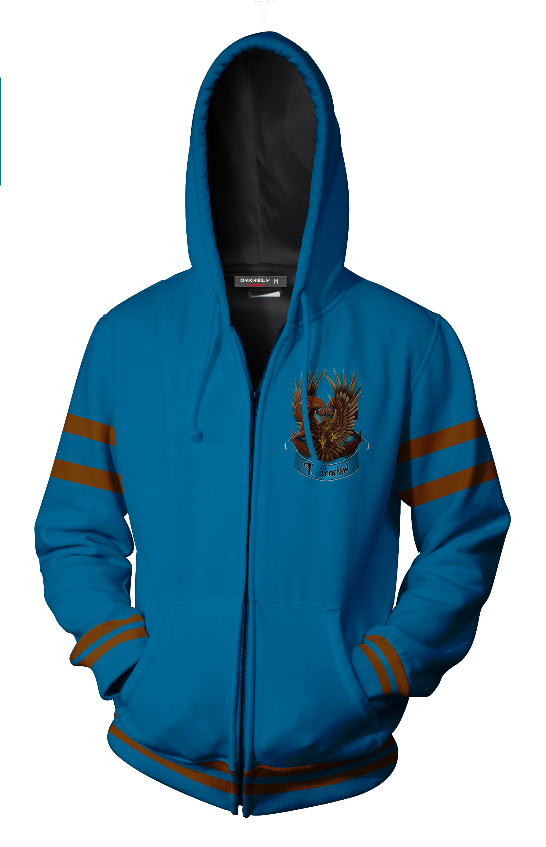 Ravenclaw Hogwarts Harry Potter New Collection Zip Up Hoodie