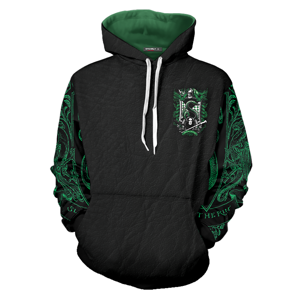 Slytherin Edition Harry Potter 3D Hoodie