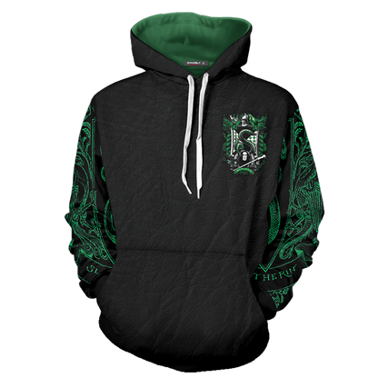 Slytherin Edition Harry Potter 3D Hoodie