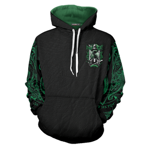 Slytherin Edition Harry Potter 3D Hoodie