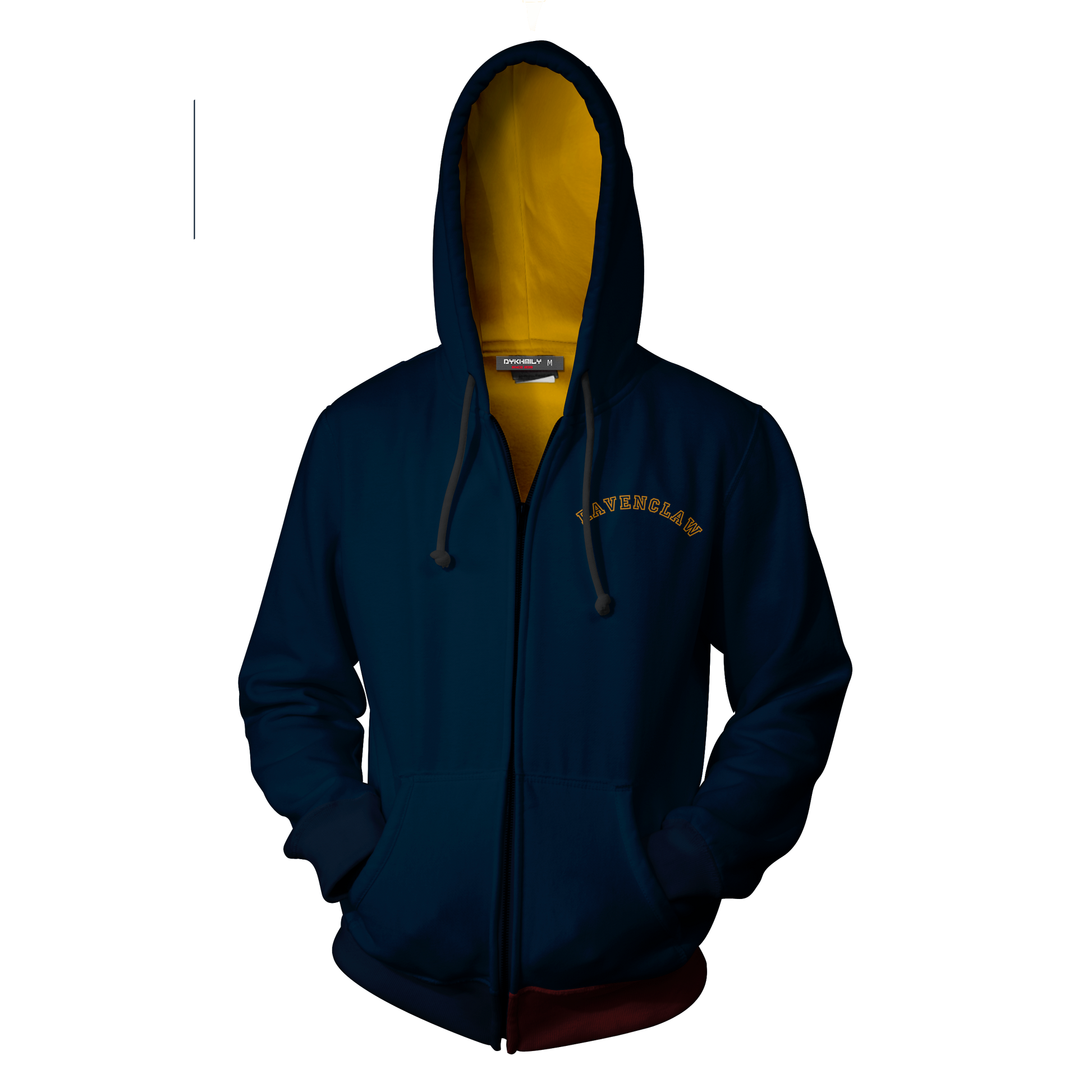 Quidditch Champion Ravenclaw Team Harry Potter Zip Up Hoodie