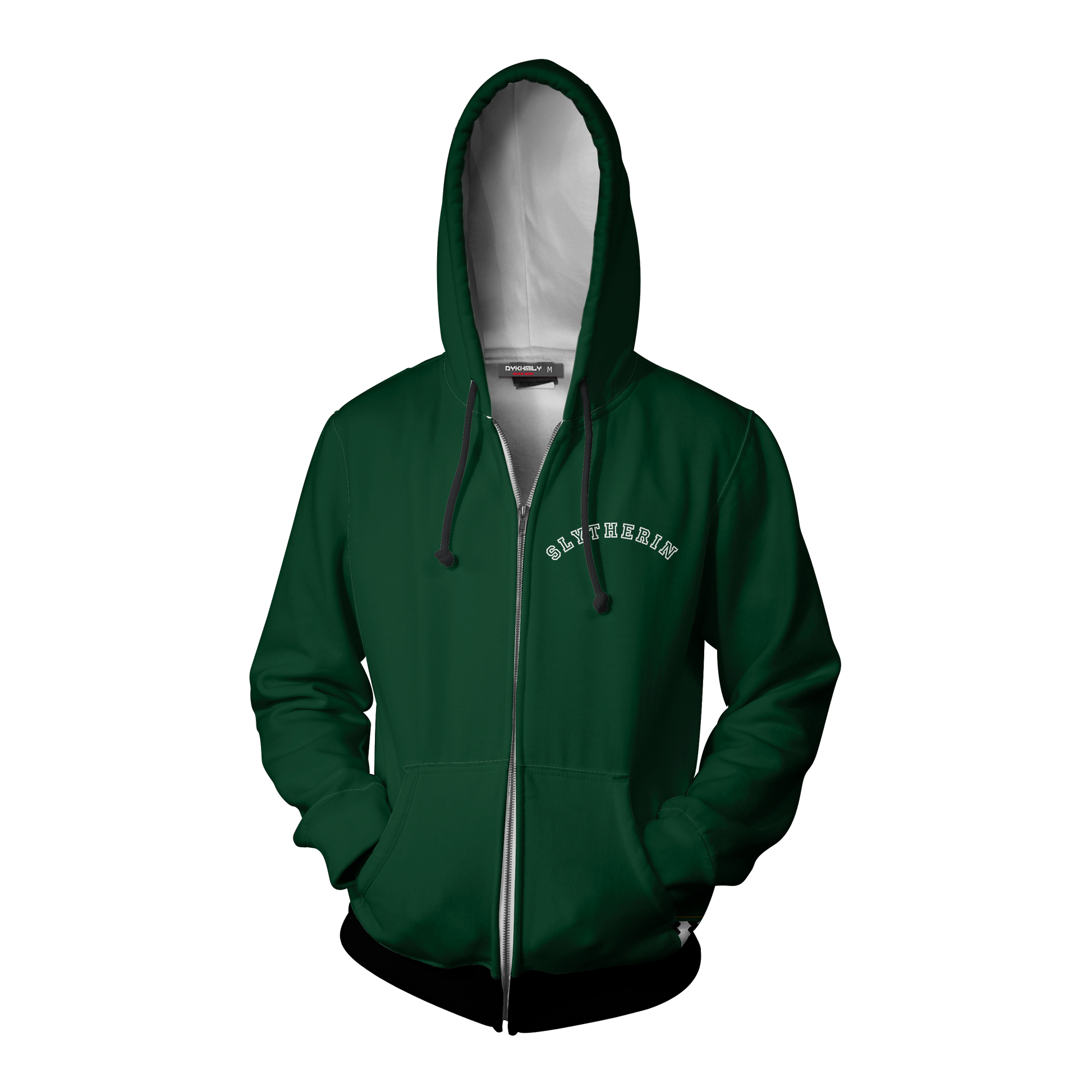 Quidditch Champion Slytherin Team Harry Potter Zip Up Hoodie