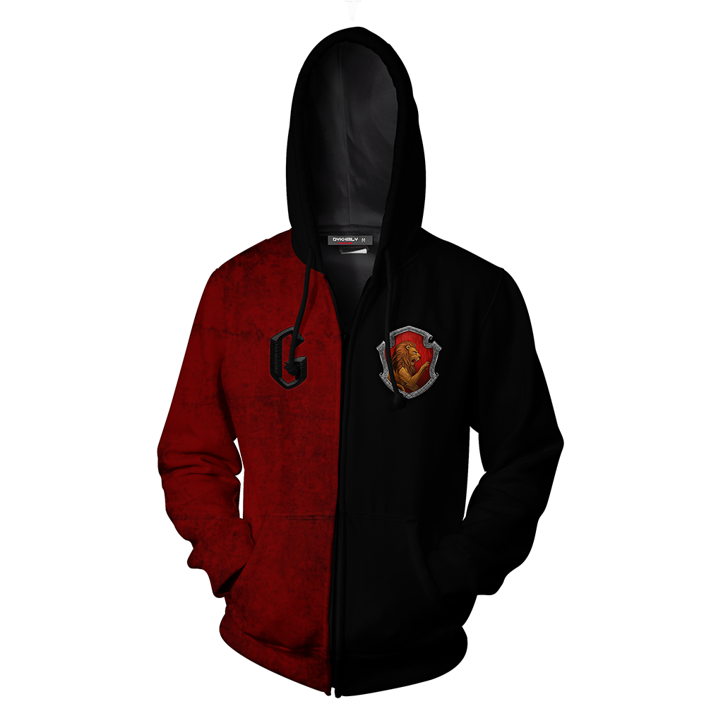 A Gryffindor Would Die For You Harry Potter Zip Up Hoodie