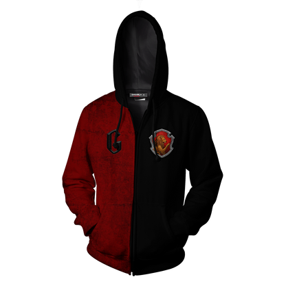 A Gryffindor Would Die For You Harry Potter Zip Up Hoodie