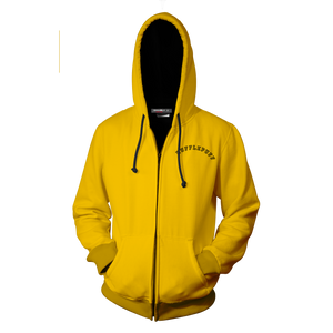 Quidditch Champion Hufflepuff Team Harry Potter Zip Up Hoodie