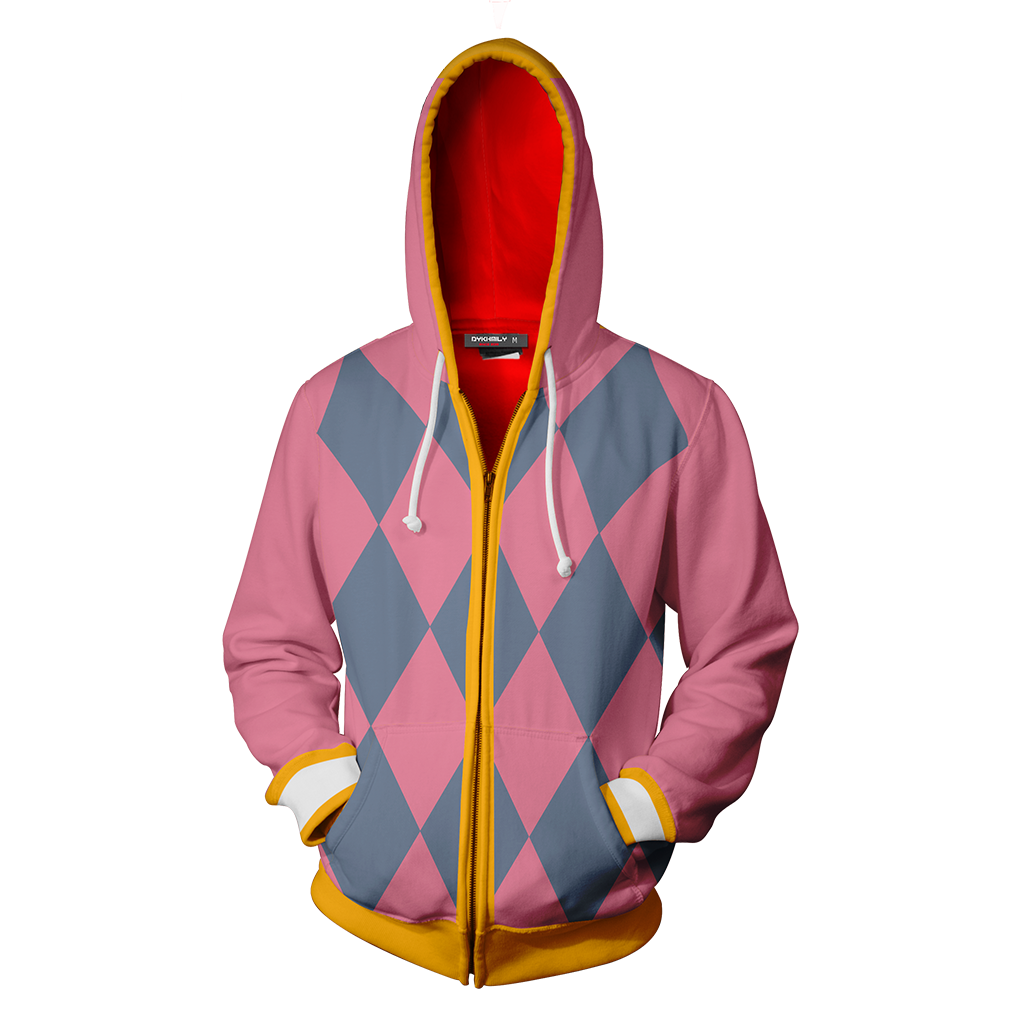 Howl's Moving Castle Howl Jenkins Pendragon Cosplay Zip Up Hoodie Jacket